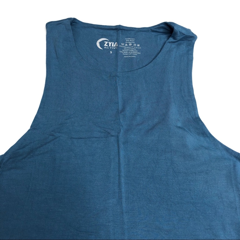 Zyia Feelin It Tank Racerback Niagara - Picture 2 of 6